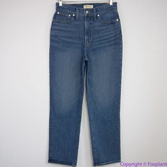 NEW Madewell Perfect Vintage Straight Jean in Mayfield Wash, NG251, 28 - Picture 2 of 16